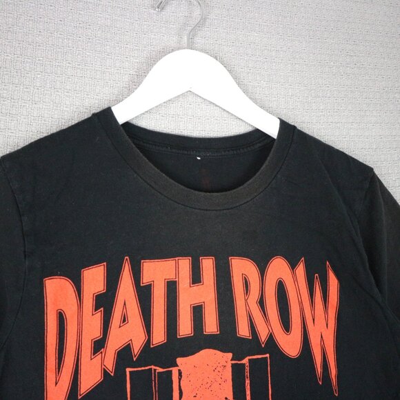 Death Row Records Large Logo Mens Medium - Picture 3 of 6